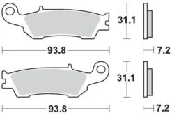 Moto-Master Remblokken Nitro Off-Road Sinter 094921