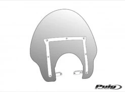 Puig Windscherm America II Transparant Yamaha XVS1900 Midnight Star