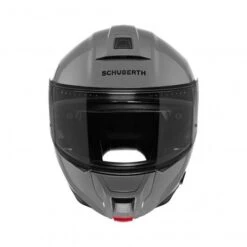 Schuberth C5 Motorhelm 10 Schuberth C5 Motorhelm -Goedhart Motoren C5 donkergrijs detail 2 caef