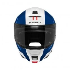 Schuberth C5 Master Motorhelm -Goedhart Motoren C5 master wit blauw detail 2 cae7