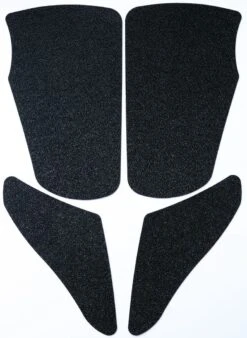 R&G EZRG600BL Eazi-Grip Sticker Set Zwart MV 675/800 BRUTALE 2012- 4-GRIP KIT