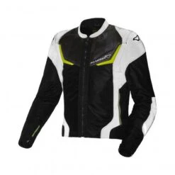 Macna Orcano Night Eye Motorjas 8 Macna Orcano Night Eye Motorjas -Goedhart Motoren Macna Orcano Men Night Eye zwart wit 7a36