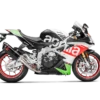 Akrapovic Uitlaatsteun Carbon Aprilia RSV 4 RF/RR / Tuono V4 1100 (15-) -Goedhart Motoren P MBA10R7 1 7629