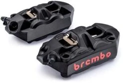 Brembo HPK Remklauwen Set Monoblock M4 Zwart FIX 108MM