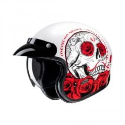 HJC V31 Desto Motorhelm -Goedhart Motoren hjc v31 desto wit rood 1 5488