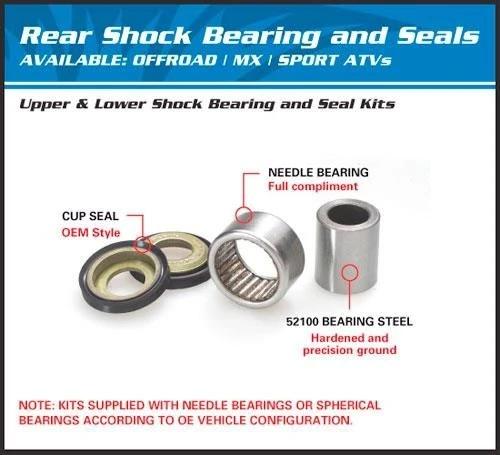 All Balls Schokdemper Lager Set 29-5017 3 All Balls Schokdemper Lager Set 29-5017