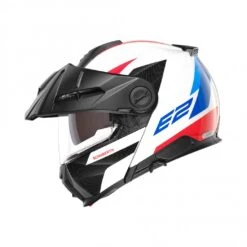 Schuberth E2 Defender Motorhelm -Goedhart Motoren schuberth e2 defender wit rood blauw 2 d6f8