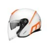 Schuberth M1 Pro Strike Motorhelm 1 Schuberth M1 Pro Strike Motorhelm -Goedhart Motoren schuberth m1 pro strike wit oranje 2 022f