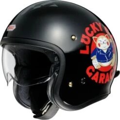Shoei J.O Lucky Cat Garage TC-5 Motorhelm -Goedhart Motoren shoei j o lucky cat garage tc 5 6dde