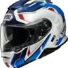Shoei Neotec 2 Respect Motorhelm -Goedhart Motoren shoei neotec 2 respect blauw 4396
