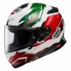 Shoei NXR 2 Capriccio Motorhelm -Goedhart Motoren shoei nxr 2 capriccio tc 11 wit groen rood faee